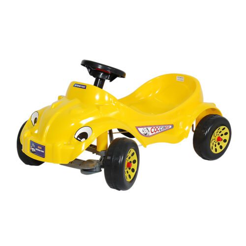 VOITURE-COCCINELLE-Jaune