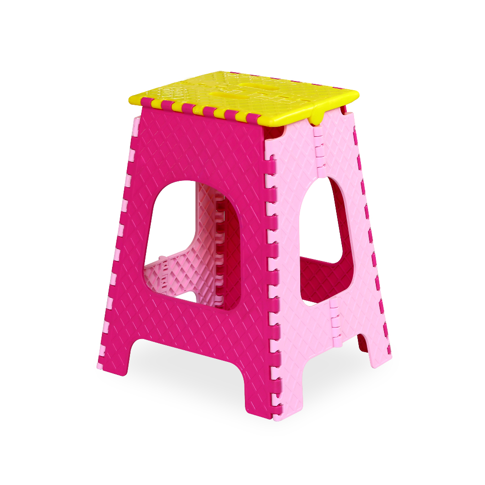 Stooly  Tabouret pliable rose