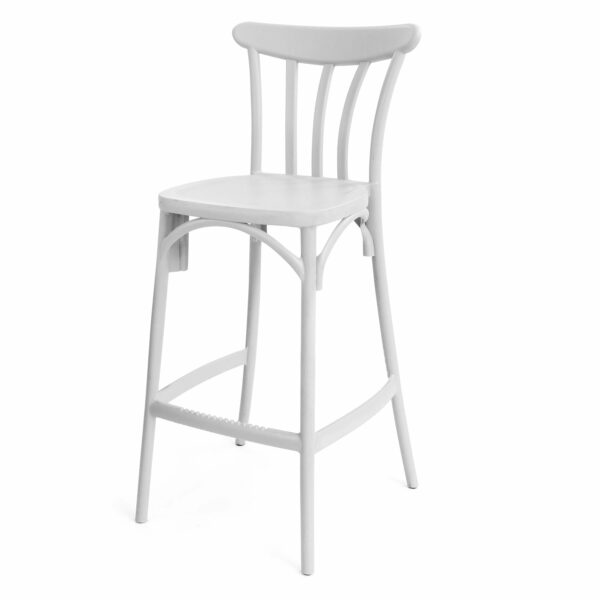 TABOURET-BAR-PARIS-BLANC