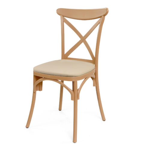 chaise-brooklyn-brun-avec-coussin-grege