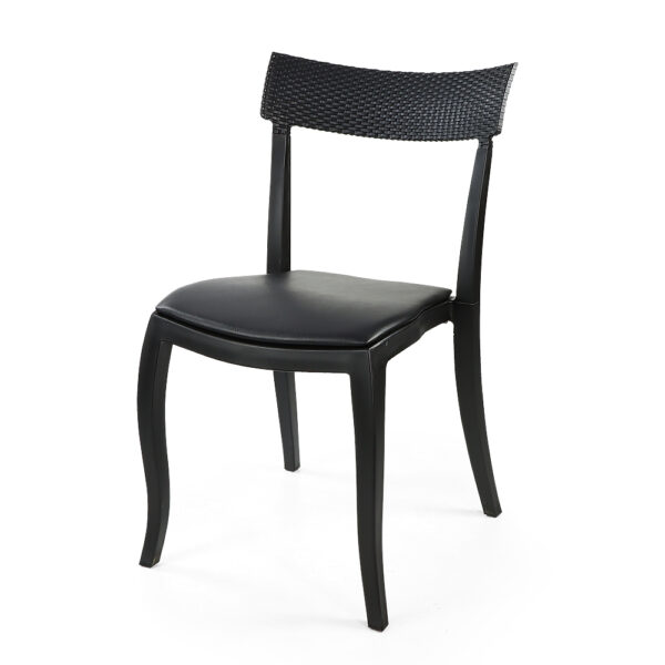 chaise-simplicity-noir-dos-rotincapitone-noir