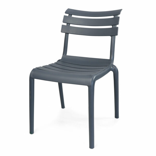 CHAISE-LAFAYETTE-GRIS-ANTHRACITE- SOTUFAB PLAST