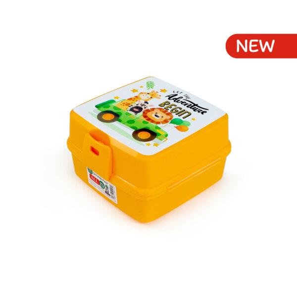 BOITE À GOÛTER COMPARTIMENTÉE CARÉE ALL IN