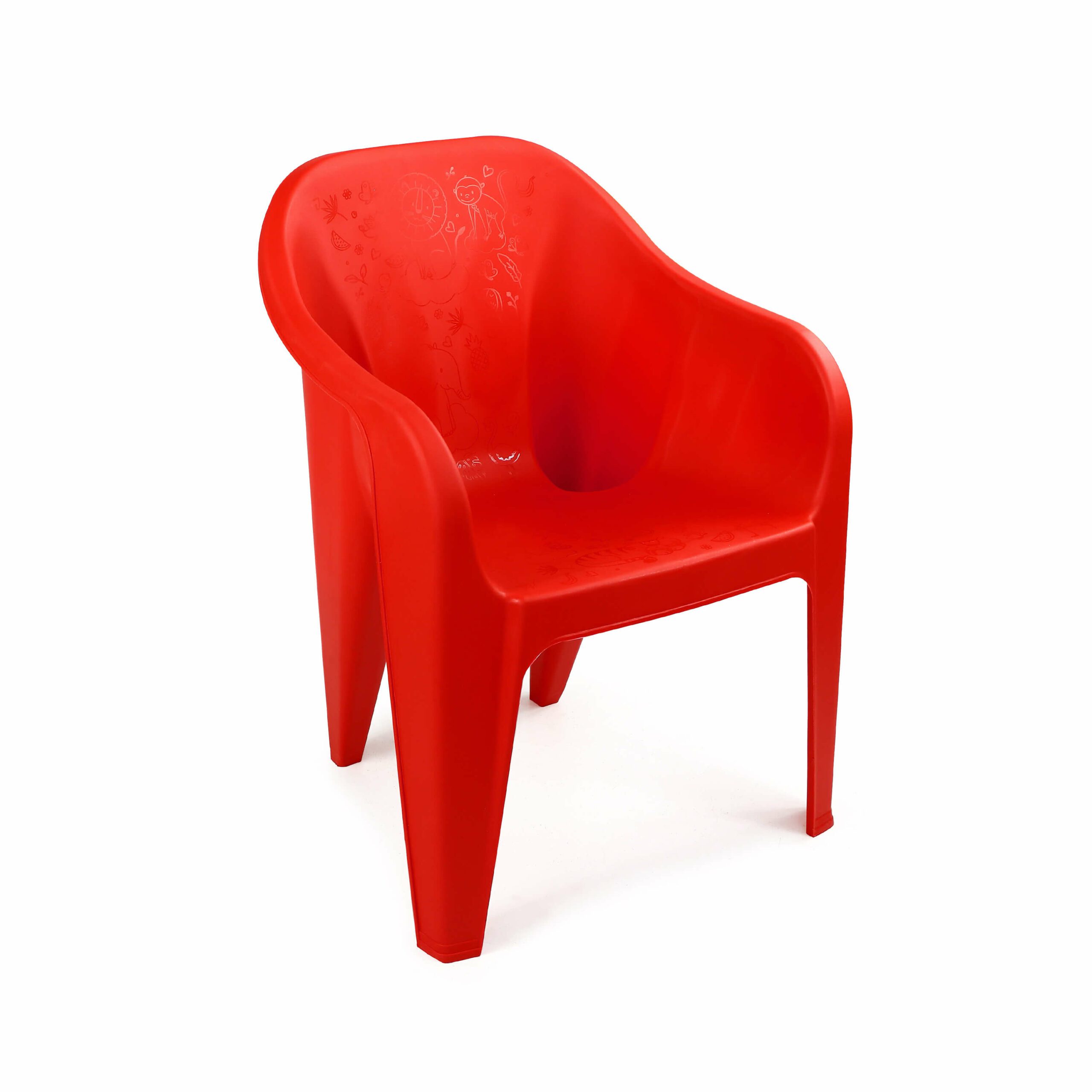 CHAISE-ENFANT-SIMBA-ROUGE