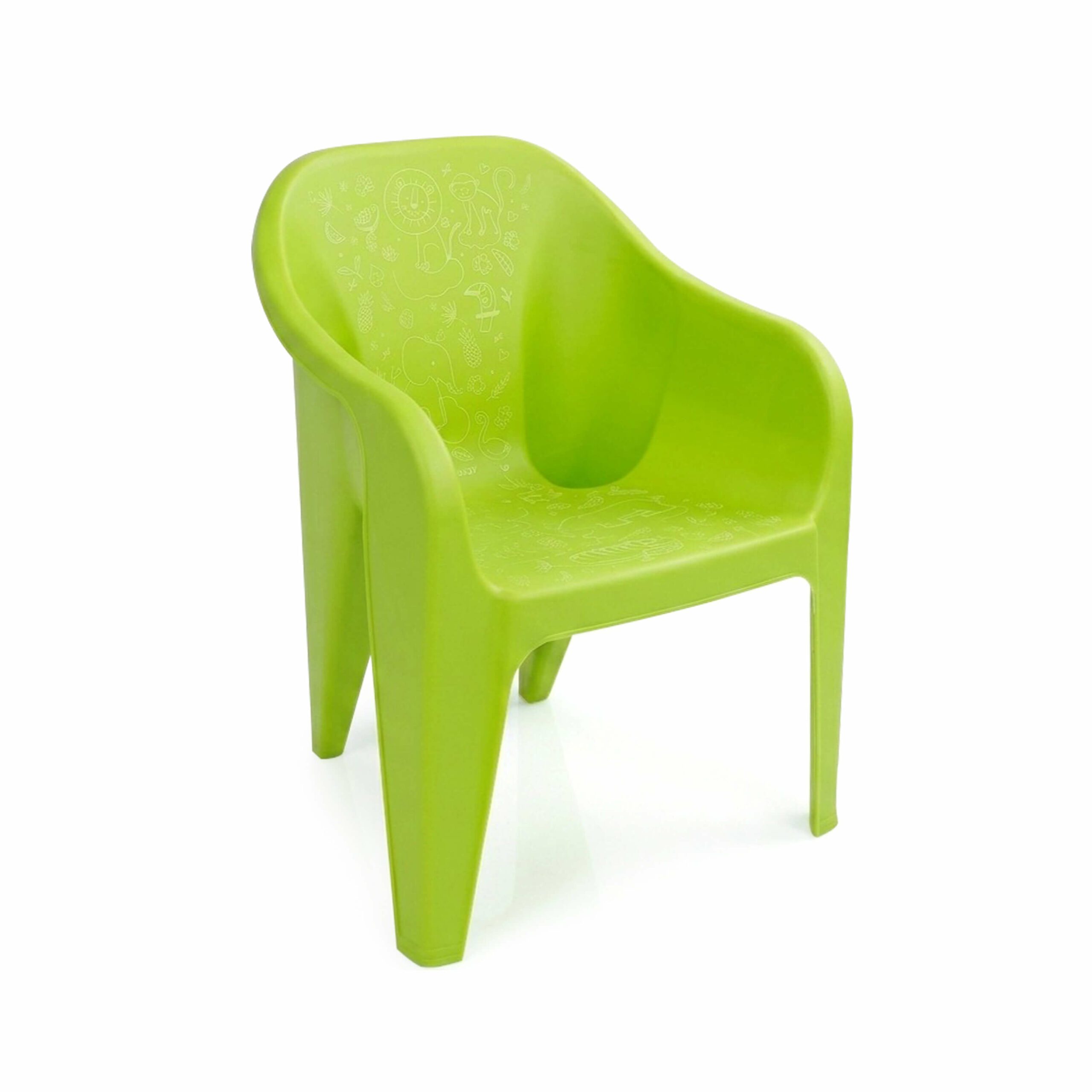 CHAISE-ENFANT-SIMBA-VERT-OLIVE